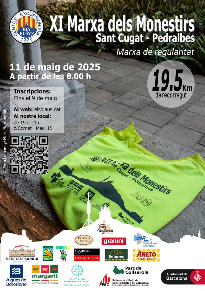 Cartell XI Marxa dels Monestirs