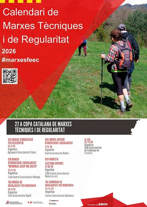 Calendari de Marxes Tècniques i de Regularitat 2026